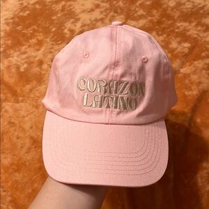 Pink Corazon Latino Cap